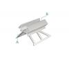 Deko Light 975351 EV-02-08 Dlaždicový profil hliník (š x v x h) 42 x 42 x 2500 mm 2.50 m