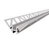 Deko Light 975344 EV-01-08 Dlaždicový profil hliník (š x v x h) 43 x 43 x 3000 mm 3 m