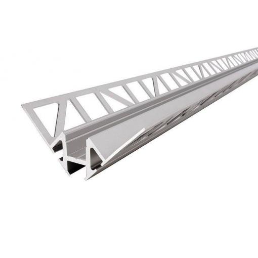 Deko Light 975344 EV-01-08 Dlaždicový profil hliník (š x v x h) 43 x 43 x 3000 mm 3 m