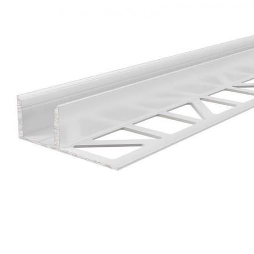 Deko Light 975365 EL-03-12 Dlaždicový profil hliník (š x v x h) 14 x 40 x 2500 mm 2.50 m