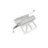 Deko Light 975381 EV-02-12 Dlaždicový profil hliník (š x v x h) 45 x 45 x 2500 mm 2.50 m