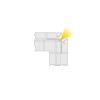Deko Light 975381 EV-02-12 Dlaždicový profil hliník (š x v x h) 45 x 45 x 2500 mm 2.50 m