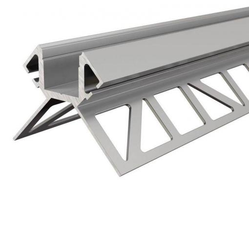 Deko Light 975381 EV-02-12 Dlaždicový profil hliník (š x v x h) 45 x 45 x 2500 mm 2.50 m