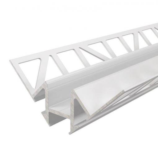 Deko Light 975375 EV-01-12 Dlaždicový profil hliník (š x v x h) 49 x 49 x 2500 mm 2.50 m