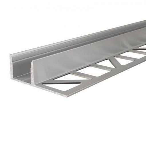 Deko Light 975360 EL-03-12 Dlaždicový profil hliník (š x v x h) 14 x 40 x 1250 mm 1.25 m