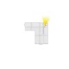 Deko Light 975391 EA-03-12 Dlaždicový profil hliník (š x v x h) 14 x 36 x 3000 mm 3 m