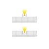 Deko Light 970285 AU-10-12 Drážkovaný profil hliník (š x v x h) 18.20 x 13.70 x 3000 mm 3 m