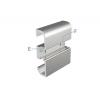 Deko Light 970602 AM-02-10 Profil podstavce hliník (š x v x h) 15 x 58 x 2000 mm 2 m