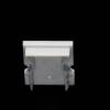 Deko Light 979031 H-AU-02-12 sada koncovek plast (š x v x h) 6 x 20 x 18 mm 1 ks
