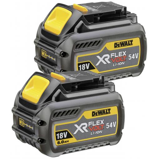 DEWALT DCB546T2-XJ náhradní akumulátor pro elektrické nářadí 54 V 6.0 Ah Li-Ion