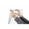 Durable 505523 info rámeček, samolepicí páska stříbrná (š x v x h) 639 x 886 x 28 mm DIN A1