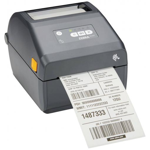 Zebra ZD421 tiskárna štítků termální s přímým tiskem 203 x 203 dpi Šířka etikety (max.): 104 mm USB, LAN, Bluetooth®