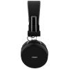 STREETZ HL-BT400 Sluchátka On Ear Bluetooth® stereo černá Indikátor nabití, složitelná, headset, regulace hlasitosti
