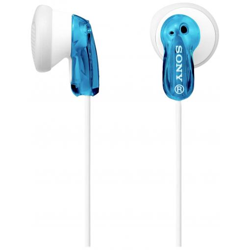Sony MDR-E9LP špuntová sluchátka (In Ear) kabelová stereo modrá DJ