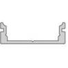 Deko Light 970061 AU-01-15 U profil hliník (š x v x h) 21 x 7 x 2000 mm 2 m
