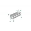Deko Light 970125 AU-02-10 U profil hliník (š x v x h) 16 x 15 x 2000 mm 2 m