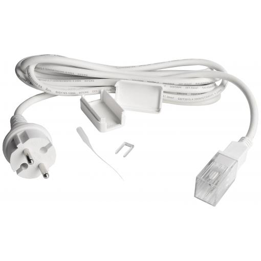 Deko Light 930690 Einspeisekabel mit Konturenstecker für 230V LED Stripe Napájecí kabel plast 1 ks
