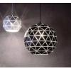 Deko Light Asterope rund 500 342134 závěsné světlo LED, halogenová žárovka E27 40 W černá