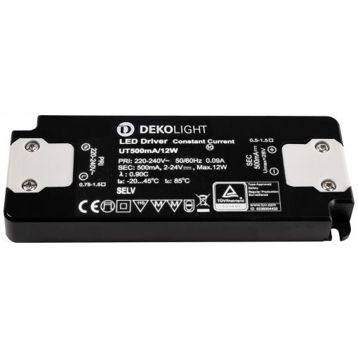 Deko Light FLAT, CC, UT LED driver konstantní proud 12 W 0.50 A 2 - 24 V/DC 1 ks