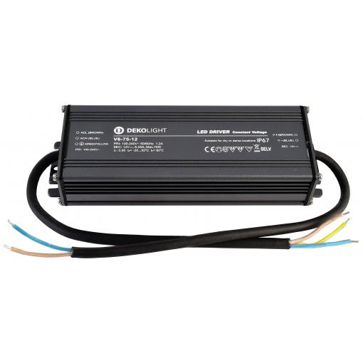 Deko Light IP, CV, V napájecí zdroj pro LED konstantní napětí 0 mA - 6.25 A 12 V/DC 1 ks