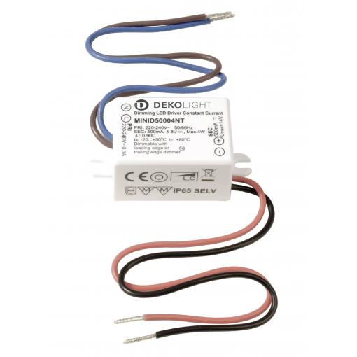 Deko Light MINI, DIM, CC, D LED driver konstantní proud 4 W 0.50 A 4 - 8 V/DC 1 ks