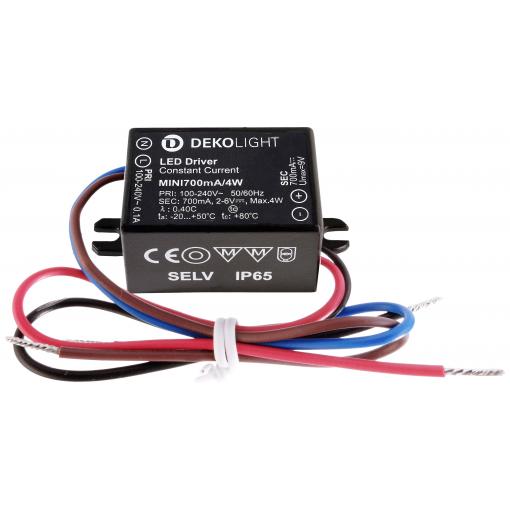 Deko Light MINI, CC LED driver konstantní proud 4 W 0.70 A 2.5 - 6 V/DC 1 ks