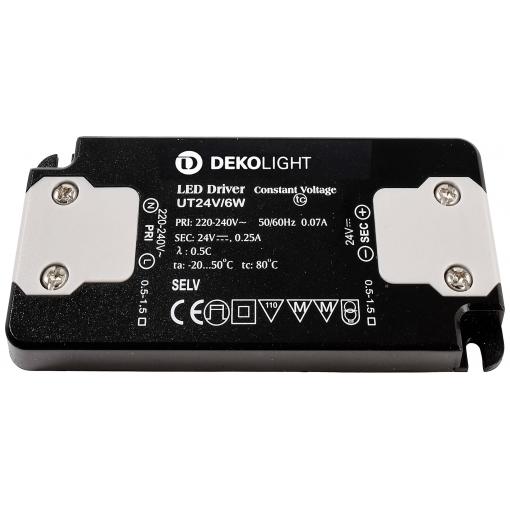 Deko Light FLAT, CC, UT napájecí zdroj pro LED konstantní napětí 0 mA - 0.25 A 24 V/DC 1 ks