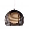 Deko Light Filo Ball 342030 závěsné světlo LED, halogenová žárovka G9 40 W černá