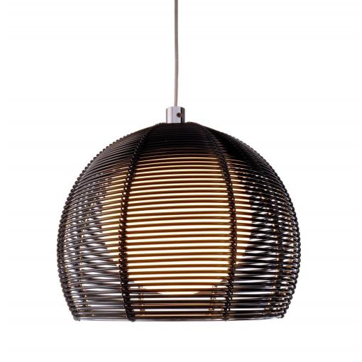Deko Light Filo Ball 342030 závěsné světlo LED, halogenová žárovka G9 40 W černá