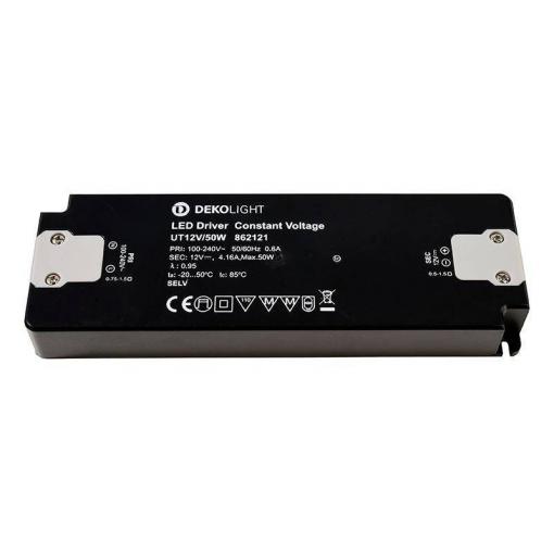 Deko Light FLAT, CV, UT napájecí zdroj pro LED konstantní napětí 0 mA - 4.16 A 12 V/DC 1 ks