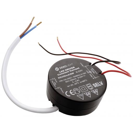 Deko Light ROUND, CC, RS350mA/8W LED driver konstantní proud 8 W 0.35 A 9 - 23 V/DC 1 ks