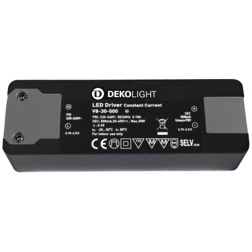 Deko Light BASIC, CC LED driver konstantní proud 30 W 0.50 A 30 - 60 V/DC 1 ks