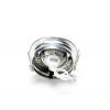 Deko Light Einbauring 102 GU5.3 126073 kroužek pro stropní montáž LED, halogenová žárovka GU5.3, MR 16 50 W stříbrná