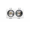 Deko Light Einbauring 175 GU5.3 111821 kroužek pro stropní montáž LED, halogenová žárovka GU5.3, MR 16 50 W stříbrná