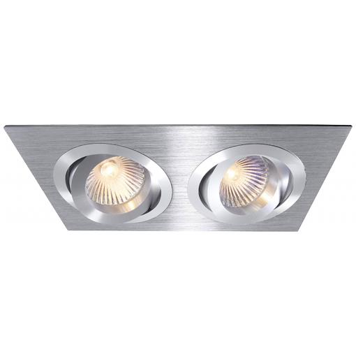 Deko Light Einbauring 175 GU5.3 111821 kroužek pro stropní montáž LED, halogenová žárovka GU5.3, MR 16 50 W stříbrná