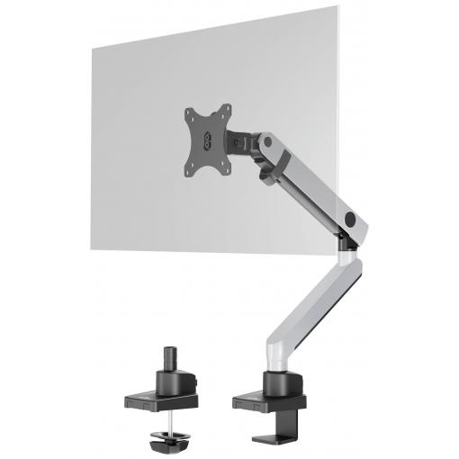 Durable SELECT PLUS držák na stůl pro monitor 1 Displej: (s) 81,3 cm (32) stříbrná otočný, nastavitelná výška, naklápěcí, nakláněcí