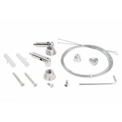Deko Light 987060 Seilabhängung (schwenkbar) Set 2 Stk Suspension cable kov 1 ks