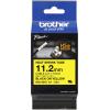 Brother HSe HSE631E Barva pásky: žlutá Barva písma:černá 11.2 mm 1.5 m