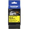 Brother HSe HSE621E Barva pásky: žlutá Barva písma:černá 9.0 mm 1.5 m