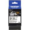 Brother HSe HSE251E Barva pásky: bílá Barva písma:černá 21 mm 1.5 m