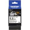 Brother HSe HSE211E Barva pásky: bílá Barva písma:černá 5.2 mm 1.5 m