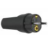 REV Ritter 4008297120902 zástrčka plast 250 V černá IP44