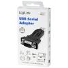 LogiLink sériový adaptér [1x USB 2.0 zástrčka A - 1x RS232 zástrčka ] 0 mm černá