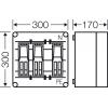 Hensel Mi 6291, 20001548 pouzdro, IP65, 300 mm , 1 ks