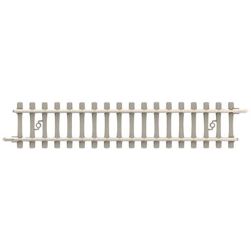 T14505 kolej N Minitrix rovná, betonový práh 76.3 mm 10 ks