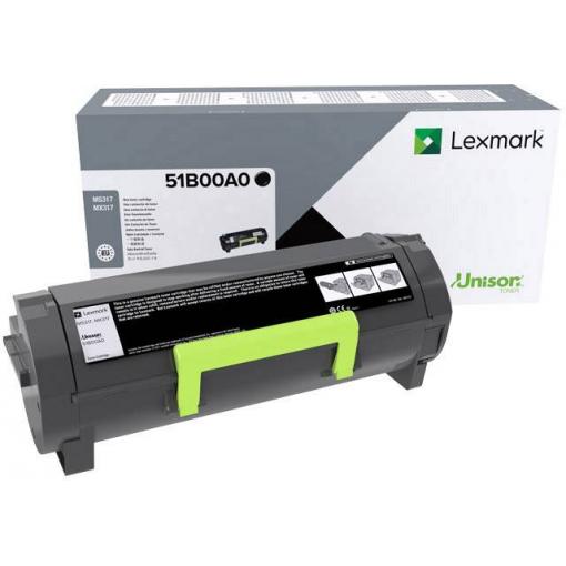 Lexmark Toner MS317 MX317 originál černá 2500 Seiten 51B00A0