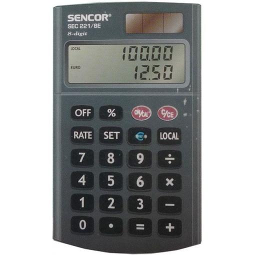 Kalkulačka Sencor SEC221/8E