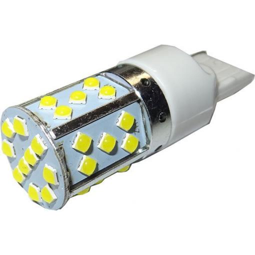 LED žárovka T20 (7440) Ba15S, 12–24 V, bílá, do blinkrů