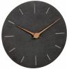 TFA Dostmann 60.3068.10 Quartz nástěnné hodiny 25 cm x 4.3 mm, břidlicová, tiché hodiny (bez tikání)