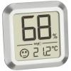 TFA Dostmann Humidore teploměr a vlhkoměr stříbrná 30.5056.54